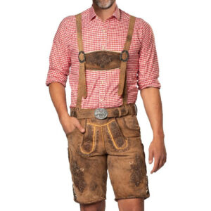 Lederhose Edelweiss Short