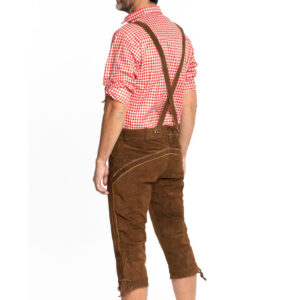 Lederhose Rudi Long Darkbrown