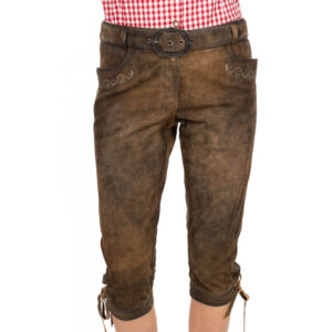 Knee Length Ladies Lederhosen