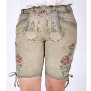 Women’s leather Beige Lederhosen
