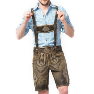 Lederhose Edelweiss Short